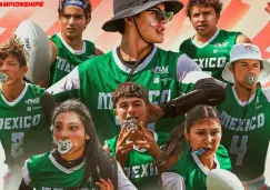 México campeón en el Flag Football