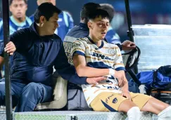 ¡Dura baja! Jorge Ruvalcaba salió lesionado en los primeros minutos el partido ante Puebla