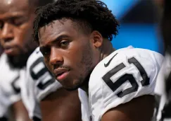 Malcolm Koonce, de los Raiders de Las Vegas se perderá toda la temporada