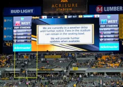 NFL: Inicio de Steelers de Pittsburgh vs Cowboys de Dallas se retrasó por tormenta