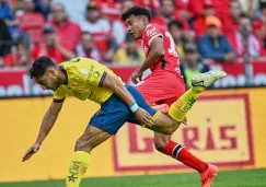 Sebastián Cáceres abandona el Toluca vs América por lesión muscular 