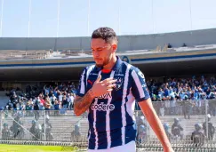 Lucas Ocampos recibe ovación al llegar al Estadio BBVA 