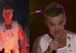 Robbie Williams se presentó en Sydney por el Año Nuevo