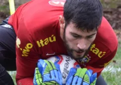 Gabriel Gasparotto celebró antes de tiempo