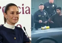 Claudia Sheinbaum se refirió al caso del mexicano detenido en California por los incendios