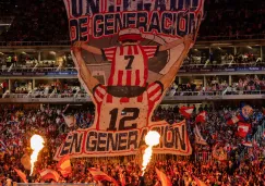 ¡Cómo campeones! Afición de Guadalajara se entregó a su equipo previo al partido