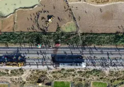 Tren de alta velocidad arrolla y mata a 7 elefantes en el noreste de India Tren de alta velocidad arrolla y mata a 7 elefantes en el noreste de India