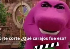 Barney se puso de mala 