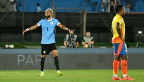 Aguirre tuvo actividad con la Selección de Uruguay