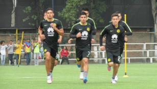 Entrenamiento de América en Coapa