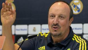 Benitez habla en conferencia de prensa