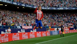 Antoine Griezmann celebra uno de sus goles 