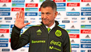 Juan Carlos Osorio durante su presentación como timonel del Tri