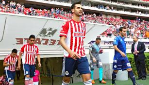 Raúl López antes del partido contra Puebla