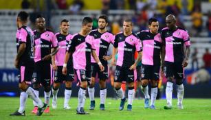 Jugadores de Atlas al finalizar un partido