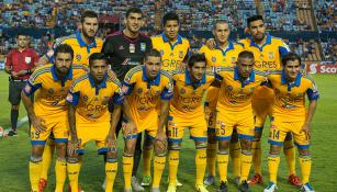 El 11 inicial de los Tigres contra Herediano en Concachampions