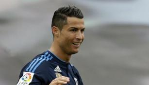 CR7, en un partido del Real Madrid