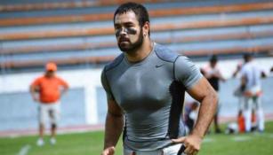 Gerardo Gómez Garza, en un entrenamiento