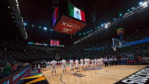 El partido entre México y Argentina, en el torneo de FIBA Américas