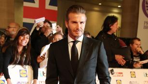 Beckham, durante los Pride of Britain Awards en septiembre