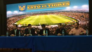 Directiva de Tigres, en conferencia de prensa