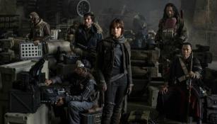 El elenco de Rogue One, en donde se encuentra Diego Luna