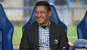 Ambriz, en un partido del América