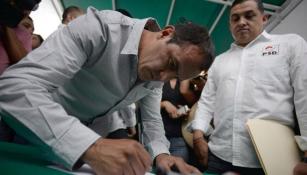 Blanco emite su voto por el PSD