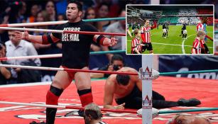 El Hijo del Perro Aguayo en Triplemanía