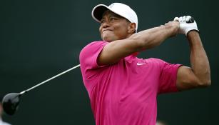 Tiger Woods durante un evento 