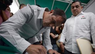 Cuauhtemoc Blanco firma su candidatura con PSD 