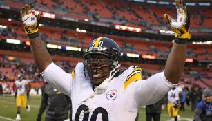  Steve McLendon festeja tras la victoria