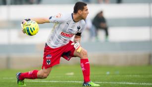 Cárdenas en partido con inferiores de Rayados