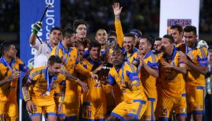 Tigres celebra su campeonato en Liga MX