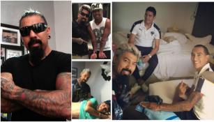 Él es 'Ritual', un tatuador popular entre jugadores