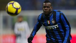 Balotelli durante su estancia en el Inter