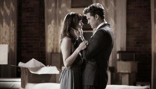 Una de las escenas de '50 Sombras de Grey' 