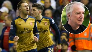 Alan Rickman falleción horas después del gol de Ramsey