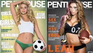 Así lucían las portadas de Penthouse