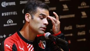 Rafa Márquez, en conferencia de prensa