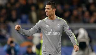 CR7 celebra un gol con el Real Madrid