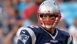 Brady, en un partido con los Patriotas