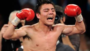 Travieso Arce, tras ganar un combate