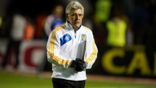 Tuca Ferretti, en juego de Tigres 