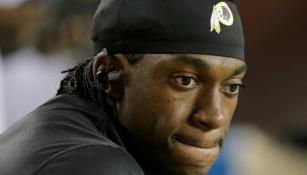 Robert Griffin III en conferencia de prensa