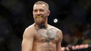 McGregor, durante un combate de UFC