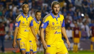 Gignac durante un partido de Tigres