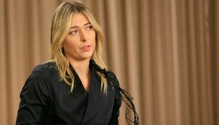 Sharapova en conferencia de prensa