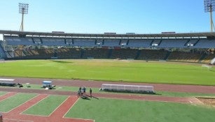 El césped del Estadio Mario Alberto Kempes