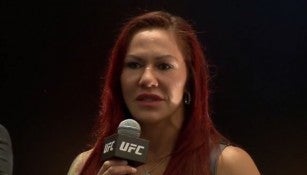 Cyborg Justino habla en la conferencia previa de UFC 198